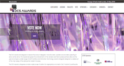 Desktop Screenshot of dcsawards.com